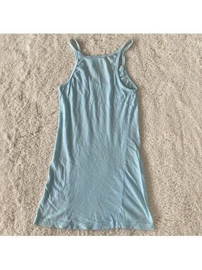 C&C California Pale Blue Racerback Tank Dress
